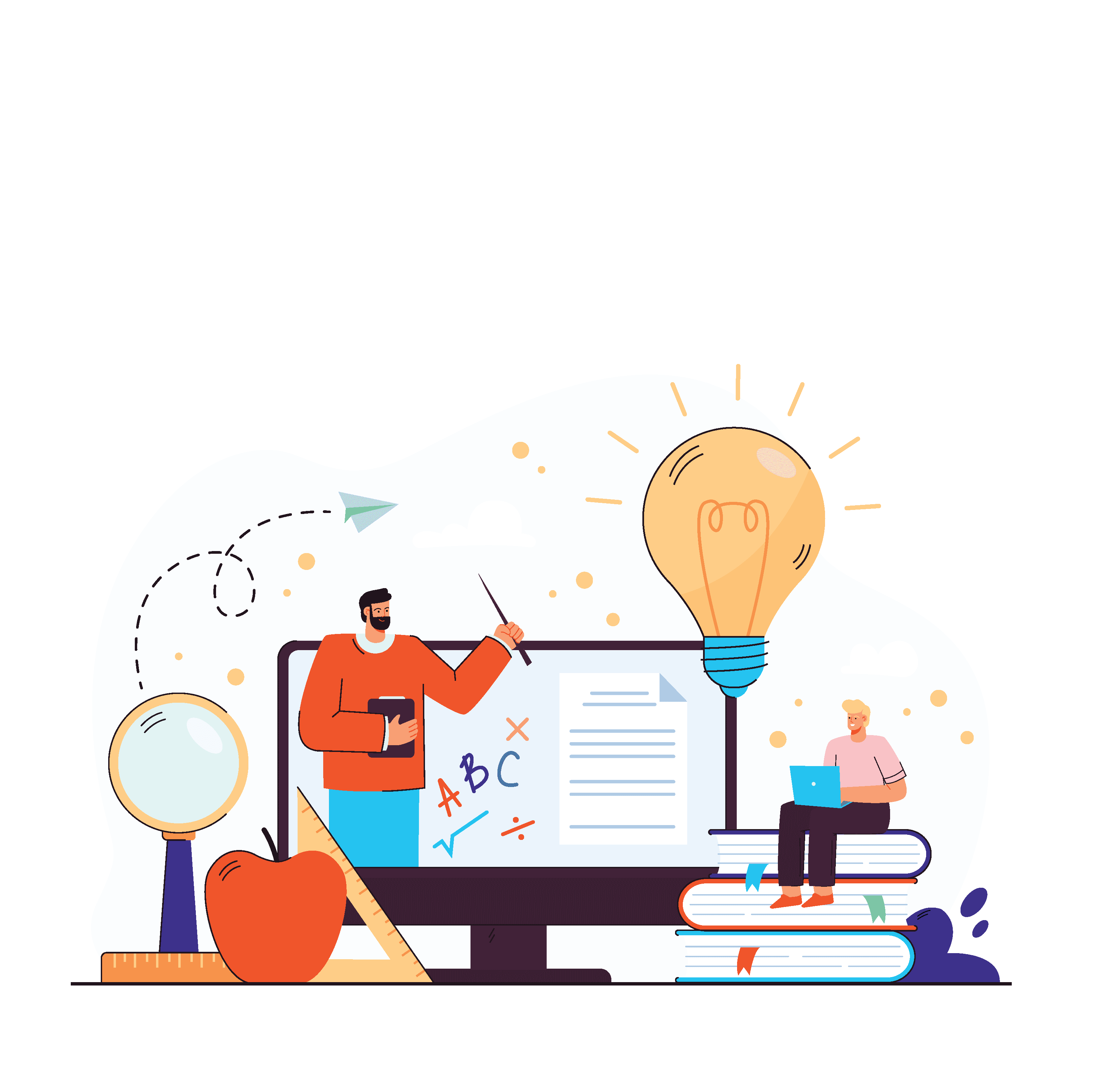 Reporting :
Every interaction is tracked, giving you advanced analytics and auto-generated reports.